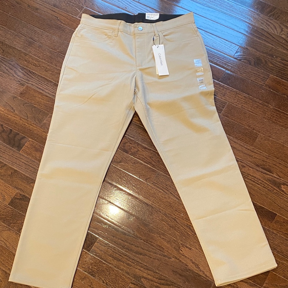 Calvin Klein Beige Chino Pants